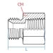 Adaptall SS9035S-12-12 SS9035-12-12